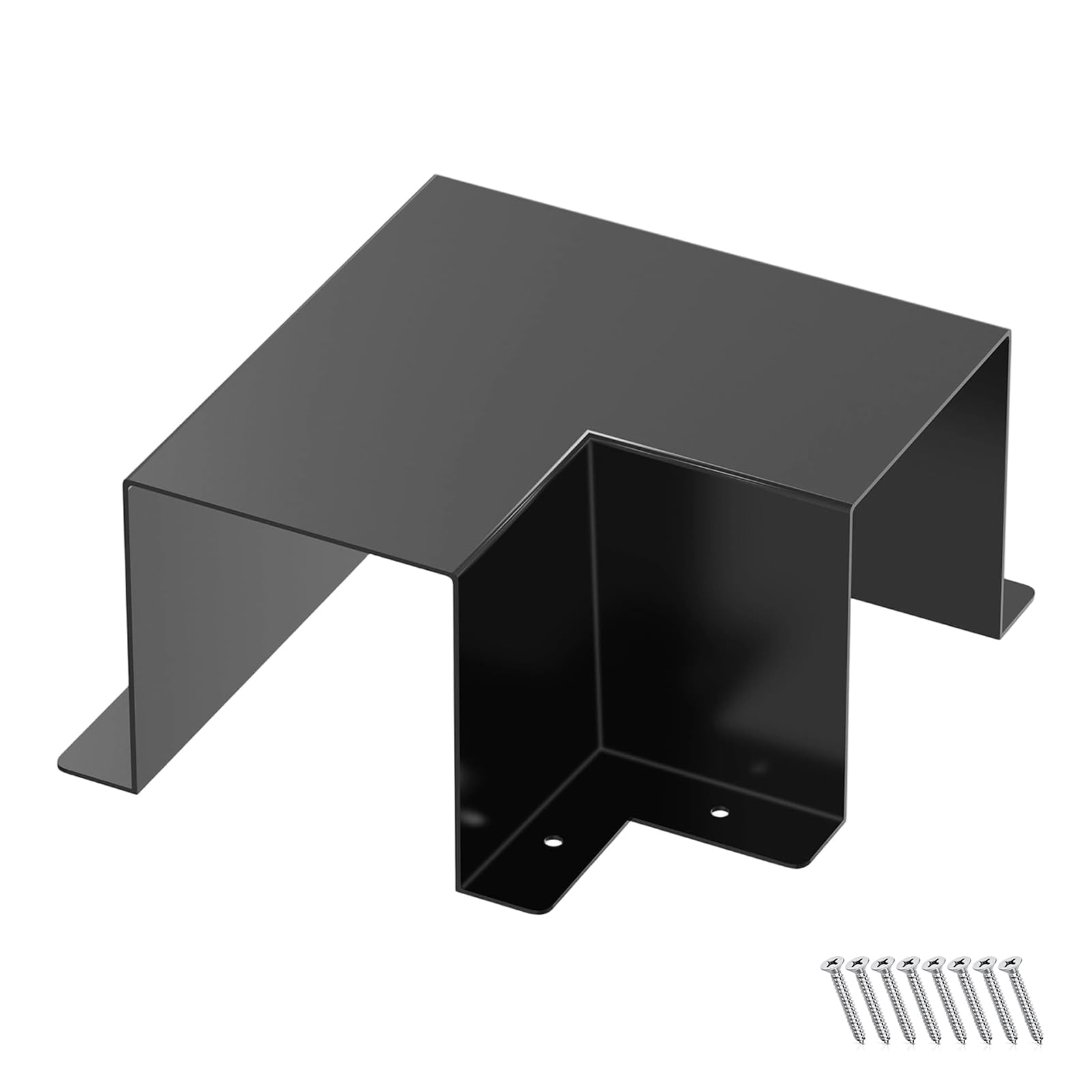 Zxfdsfdbnm Black 4X4inch Flat Elbow Replacement 90 Degree Levels Bend Cover For Indoor And Outdoor Use Metal Duct Cover Assembly Central Air Conditioners