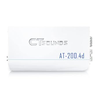 CT Sounds ATv2-200.4D 4-Channel 1360-Watt Class D Competition Car Amplifier