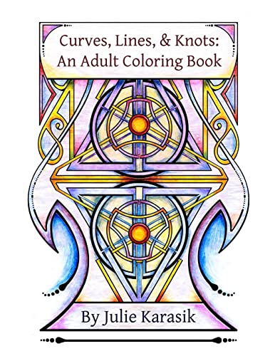 Curves, Lines, and Knots: An Adult Coloring Book