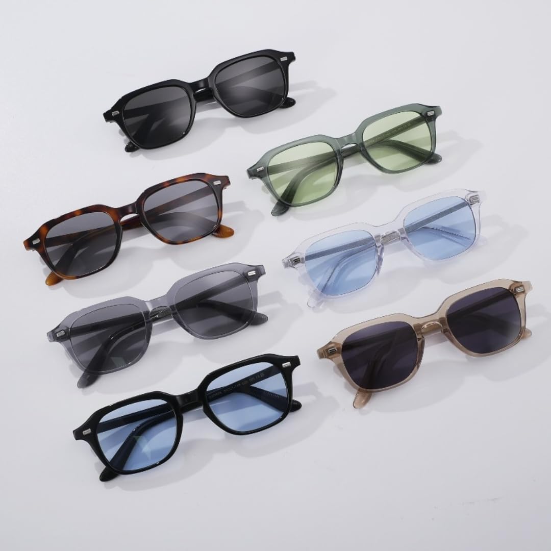 Occhiali da sole in acetato da donna UV400 da uomo alla moda