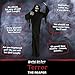 Haunted Hill Farm Life-Size Animatronic Scary Talking Grim Reaper with Touch Activated Lights and Sounds, Indoor or Covered Outdoor Halloween Decorations for Home or Haunted House, Battery Operated