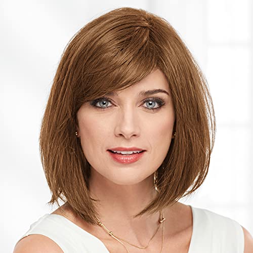 Paula Young Heather VersaFiber Wig Heat-Stylable Mid-Length Wig with Monofilament