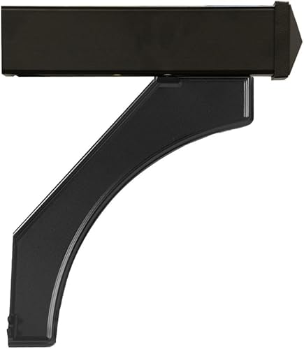 Salsbury Industries 4377BLK Kit de brazo de repuesto para poste de lujo para 1 buzón de carretera, color negro