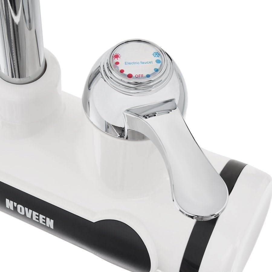 Close-up of the control lever on the N'OVEEN Electric Faucet
