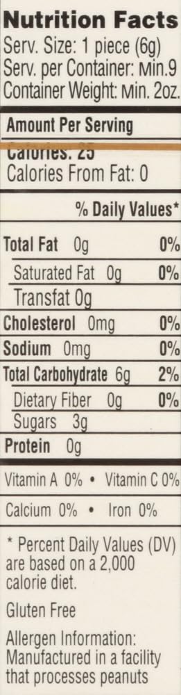 Reed's Ginger Candy Chews Candy Rolls - 2 oz thumbnail 5