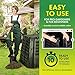 Garden Composter Bin Made from Recycled Plastic – 110 Gallons (420Liter) Large Compost Bin - Create Fertile Soil with Easy Assembly, Lightweight, Aerating Outdoor Compost Box – by D.F. Omer