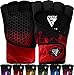 RDX Gants De Masculation Longue sSangle Protection Paume Forte Adhérence pour Haltérophilie Training Sports Fitness Gant Gymnastique D’entraînement Équipement De Gym À Domicile