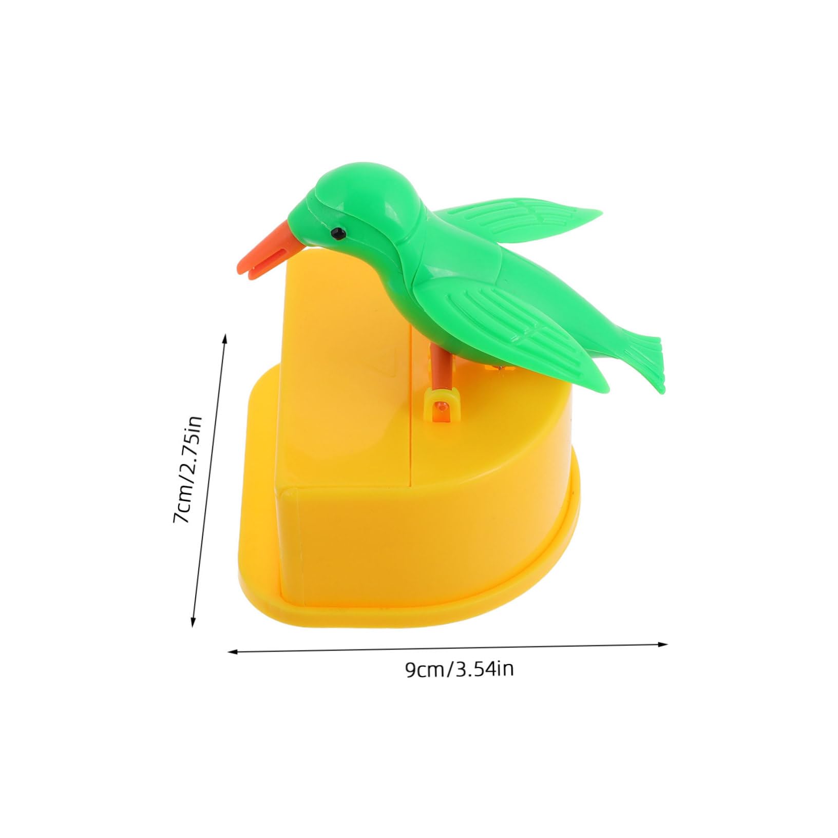 Garneck Unique Automatic Toothpick Holder Bird Shape Dispenser Toothpick Box Versatile for Anywhere