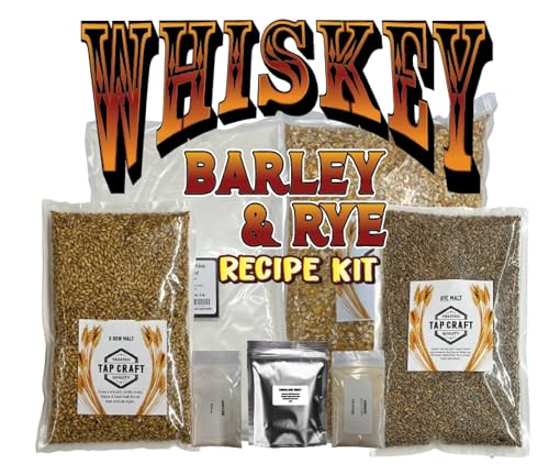 Complete Cracked Corn, Malted Barley &amp; Rye Whiskey Mash &amp; Fermentation Kit