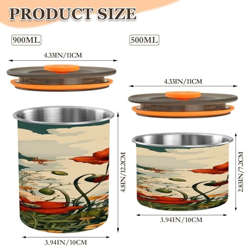 Contenedor para café al vacío Qilmy acero inoxidable 17oz miniatura 3