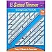 Clearly Perfect Slotted Trimmers by New Leaf Stitches- Quilting Tool for Fabric Cutting - Quilting Template and Stencil