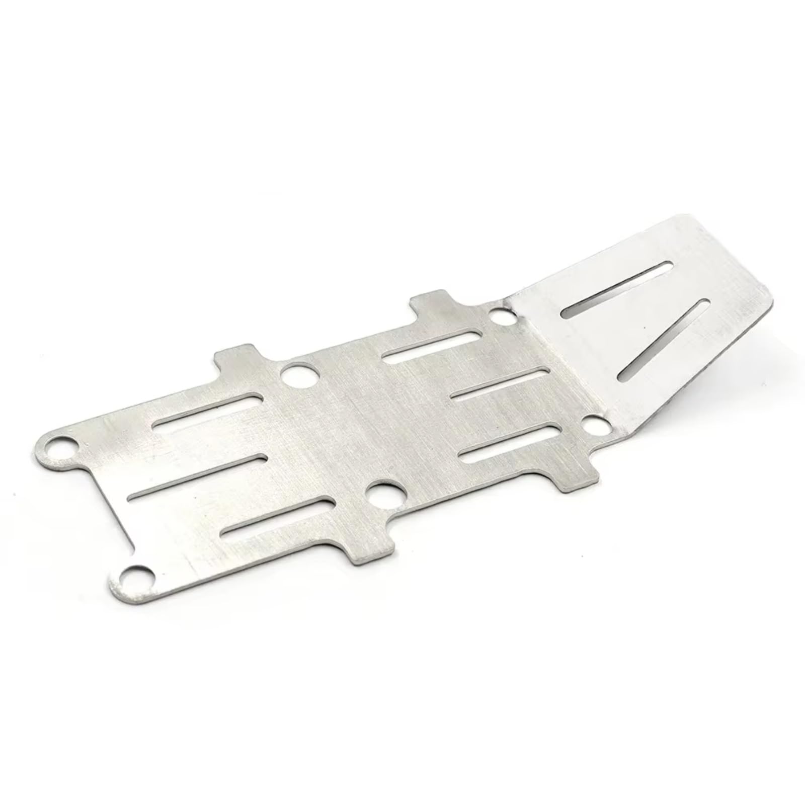 Placa Deslizamiento Protectora Trasera Acero Inoxidable para Tamiya para Hornet para EVO 1/10 Control Remoto Actualizaciones Piezas Coche, Accesorios Piezas Coche RC