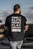 Nine Line Men's T-Shirt 5 Things, Black Medium