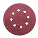 Price comparison product image Maveek 50 Pieces 8 Holes Sanding Discs 40 Grit 5 inch Hook and Loop Sandpaper Assortment for Random Orbital Sander
