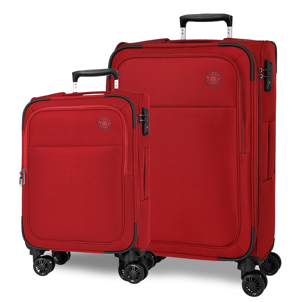 Movom Atlanta Luggage Set, One Size, red, One Size, Suitcase Set