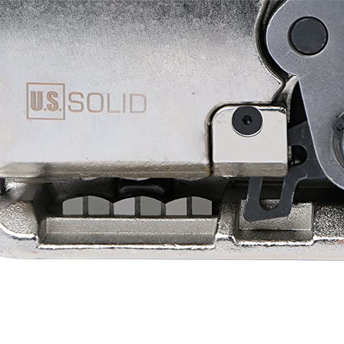U.S. SOLID Manuelle Stahl-Umreifungsgerät für 13-19 mm umreifungsband | 3-in-1 Set mit Schraubenschlüssel, Crimpzange & Schneider | Robust für Metallverpackungen