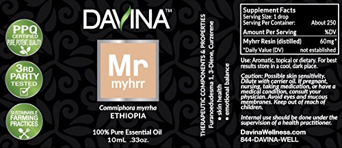 Aceite Esencial Puro de Mirra 10ml Davina miniatura 2