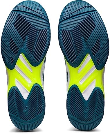 ASICS Men's Solution Speed FlyteFoam 2 Tennis Shoes, 12, White/RESTFUL Teal | Image 6