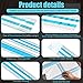 Oudain 3 Pcs T Shirt Ruler Guide for Vinyl Alignment Tshirt Ruler Alignment Tool Placement to Center Design for Heat Press Acrylic T Square Sewing Ruler Crafting Clothing Tee Shirt Measurement