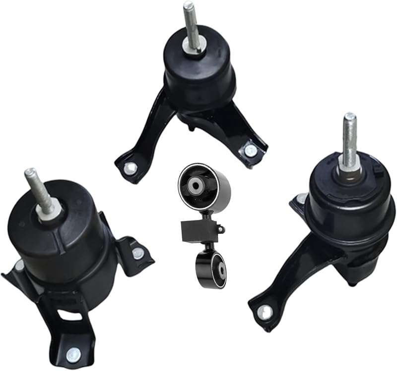 Kit de coxins do motor e câmbio Yllhaoyuan para Toyota Camry 2.4L 2007–2011 – 4 unidades