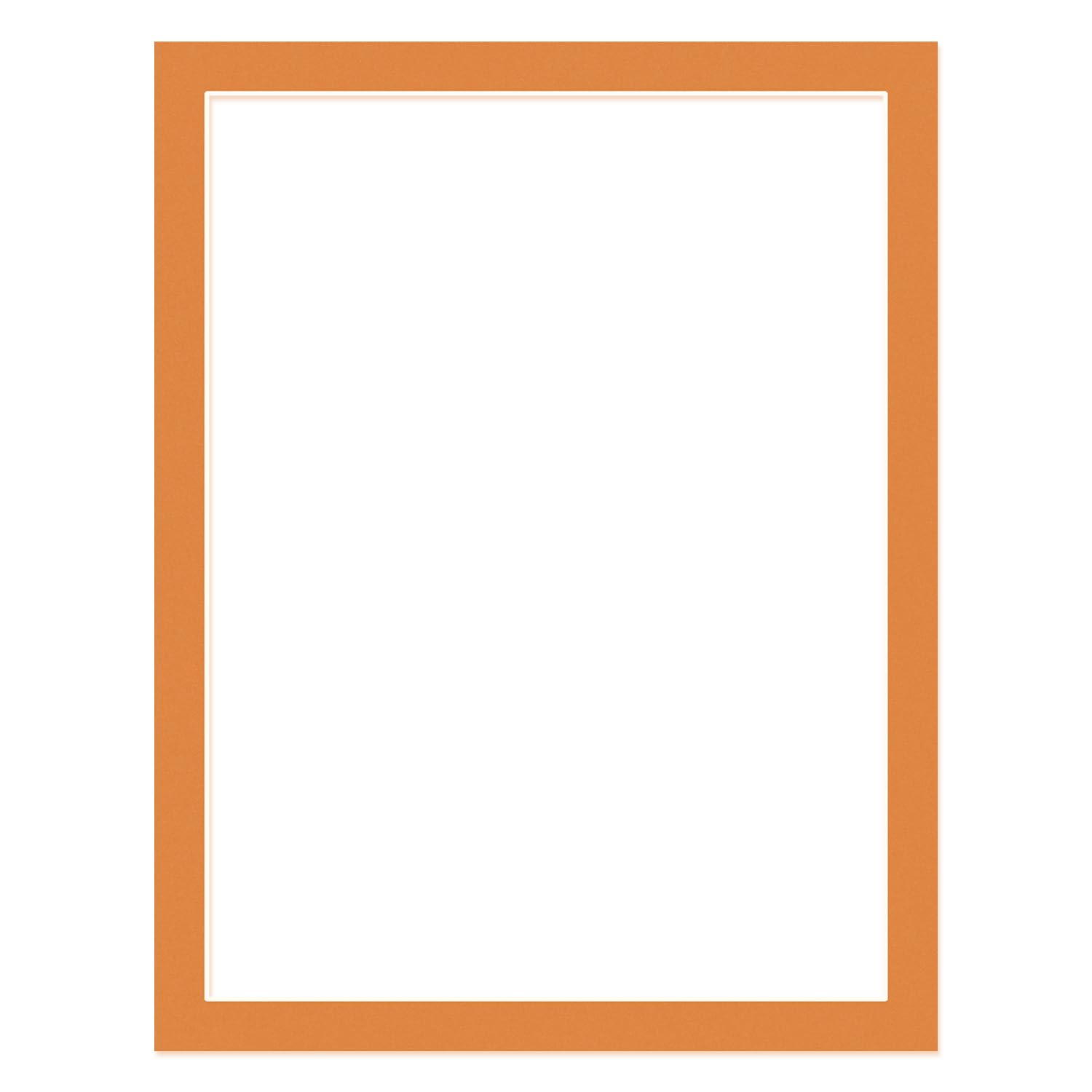 Alison Kingsgate 90x70cm Burnt Orange Picture Mount for 80x60cm Aperture — image 1