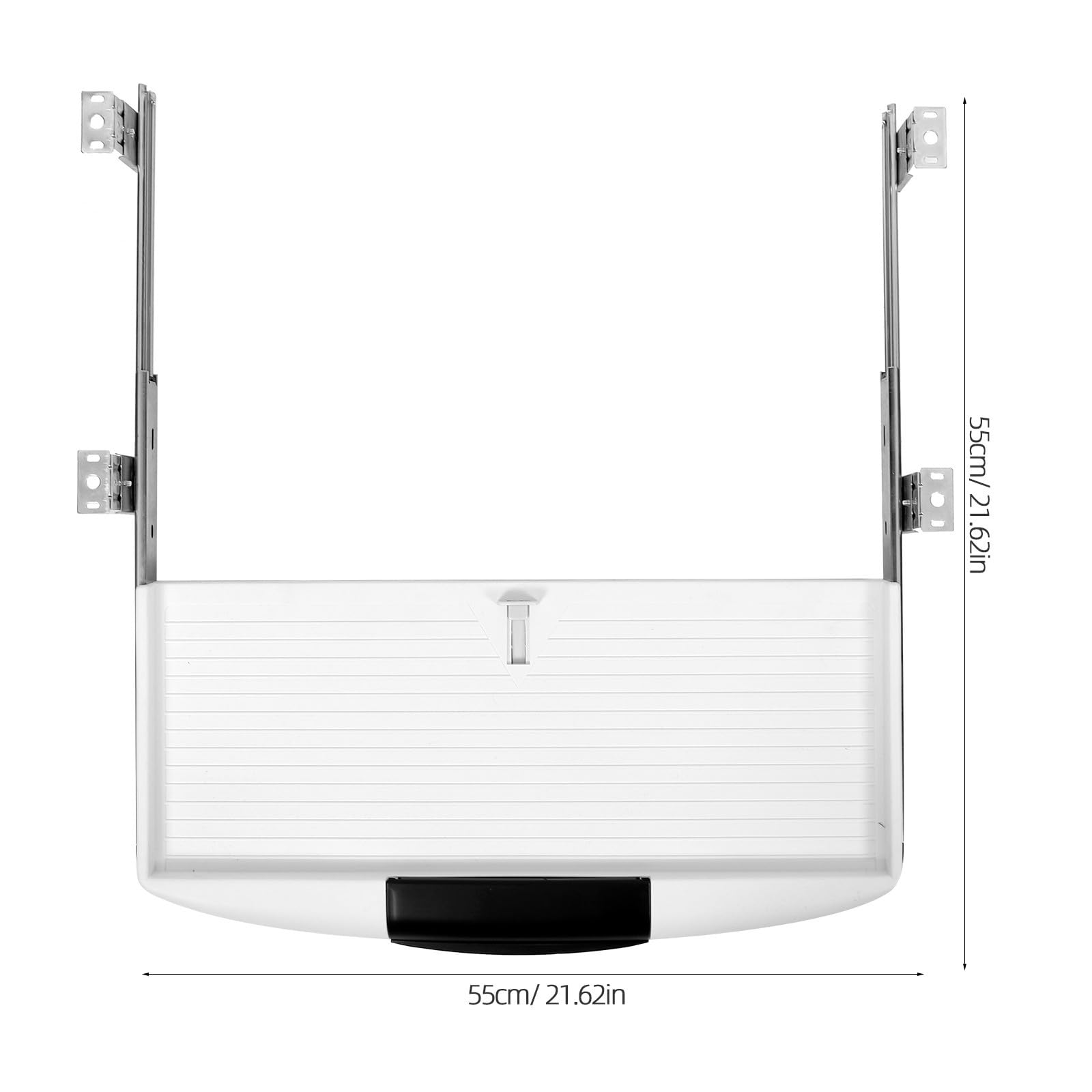 Toyvian Ausziehbare Tastaturablage unter Schreibtisch, Verstellbar