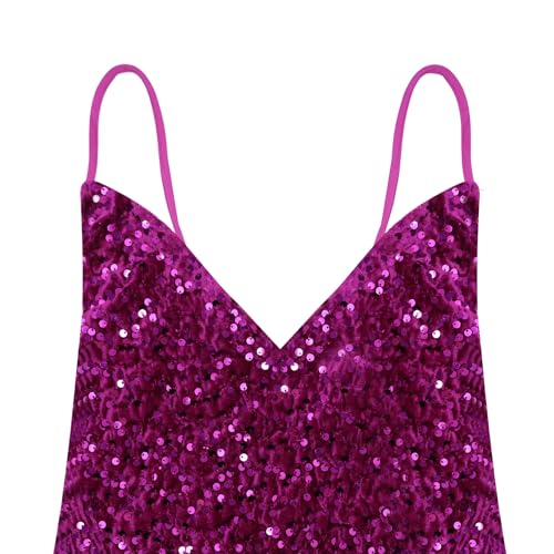 Image of Women's Sequin Bodycon Mini Dress Sparkly Dress Sexy Criss Cross Open Back Short Dress