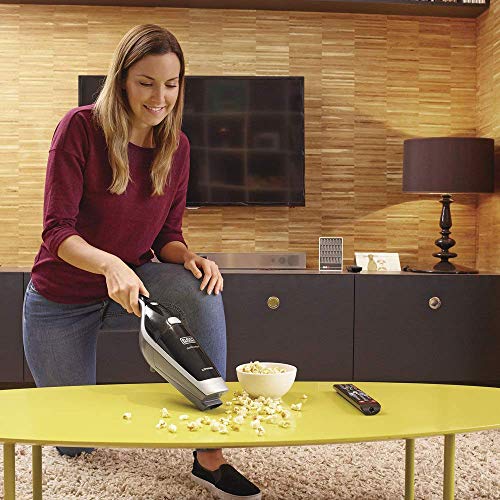 BLACK+DECKER Aspirador Portátil Vertical a Bateria Branco 110V AV100