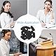 JIYIN 12 Stück Ersatz-Windschutz Für Mikrofon und Headset, Mikrofon Schaumstoff Windschutzscheibe für Unterricht, Bühnenperformance, Treffen