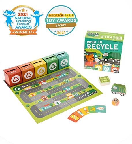 Rush to Recycle juego de mesa para niños 4-8 años miniatura 6