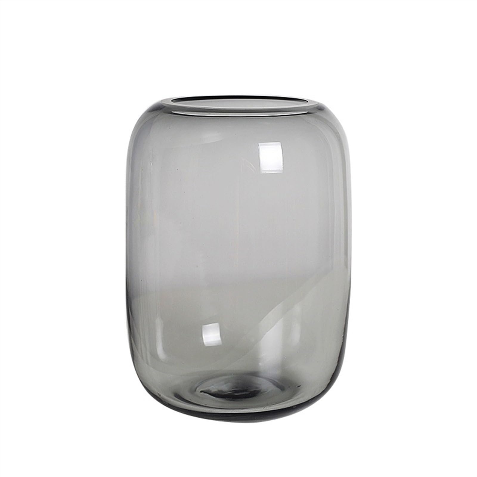 Acquario per Pesci Glass Fish Tank Transparent Gray Glass Desktop Small Fish Aquarium Living Room Glass Vase Bottle Acquari