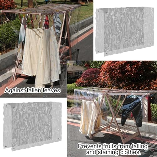 Housse de pluie pour séchoir à linge extérieure imperméable - 3