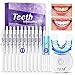 Kit de Blanqueamiento Dental, Y.F.M Blanqueador Dental Profesional, 11 * Gel Blanqueador de Diente, 2 * Gel Calmante, Fórmula Segura, Blanqueamiento óptico, Juego de Protector Bucal Familiar Perfecto
