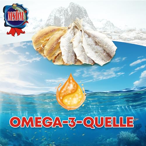Goldband Selar Original 1kg - Fisch Jerky I High Protein I Snacks I Trockenfisch Omega 3 I Beef Jerky, Trockenfleisch & Chips Snack Alternative