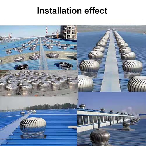 Turbines de toit en inox 304 | Ventilation durable pour combles - 8
