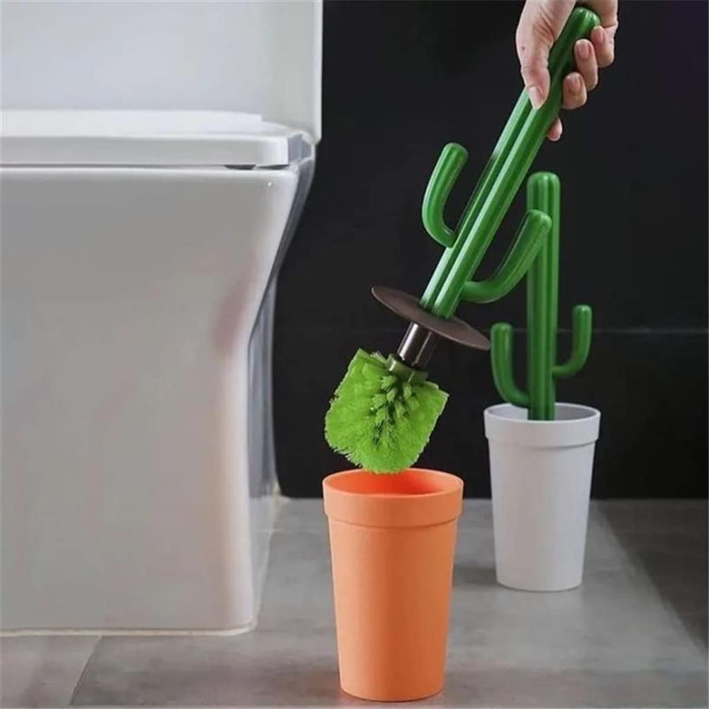 Set Scopino Per WC Con Supporto A Parete – Design Simpatico A Cartone Animato – Gomma Morbida Senza Angoli Morti – Base Ventilata - 2