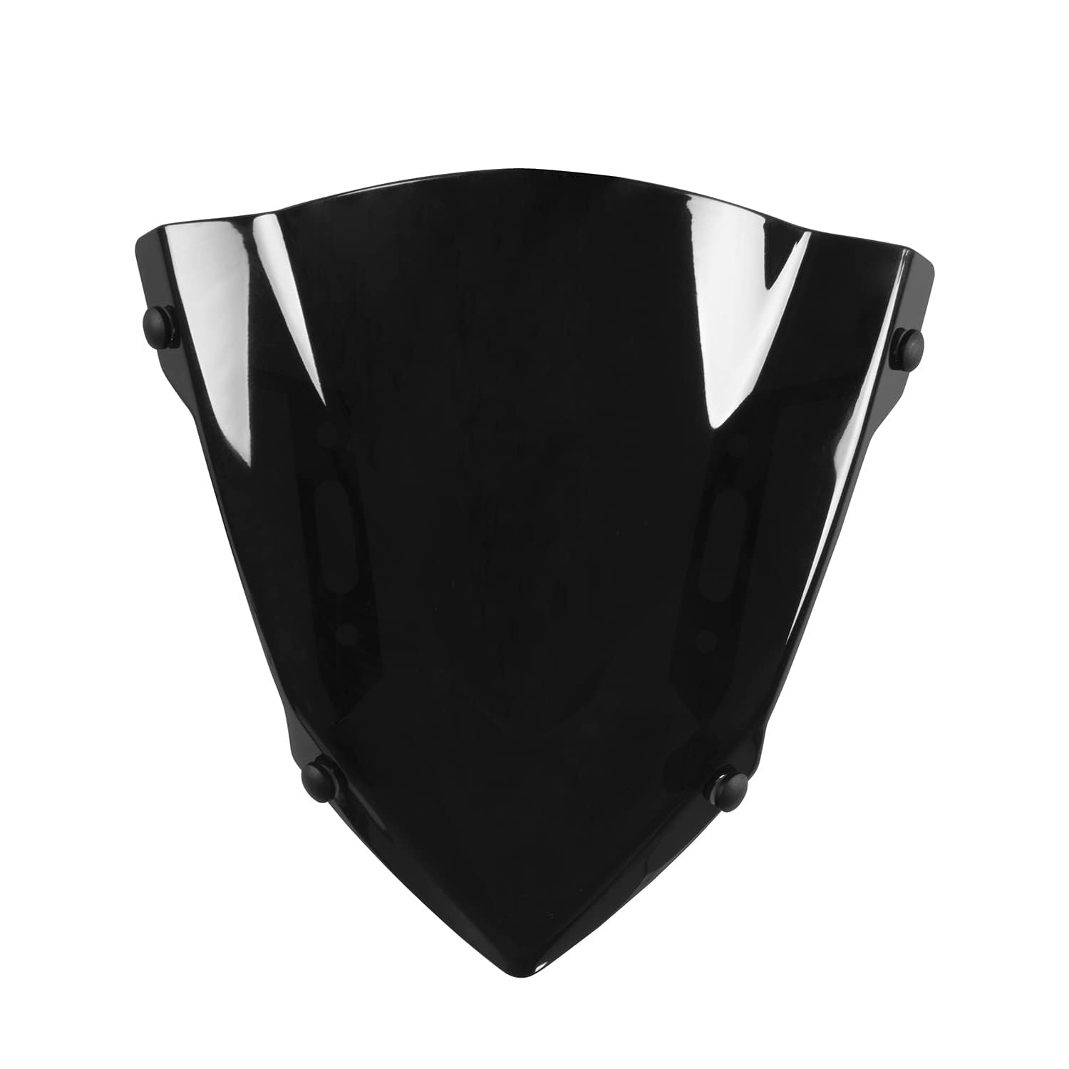 Motorcycle Front Touring Deflector Holder Windscreen Sports Visor Fits Double Bubble Fairing Airflow Windshield Compatible with Y-amaha MT07 FZ07 MT
