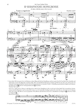 リスト ハンガリー狂詩曲 第2番 ピアノ・ソロ ムジカ