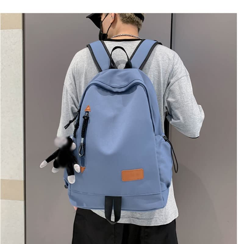 LSDJGDDE Canvas rugzak grote capaciteit reistas multi-pocket laptop rugzak tienermeisjes boektas (Color : C, Size : 28 * 14 * 44CM) - Image 4