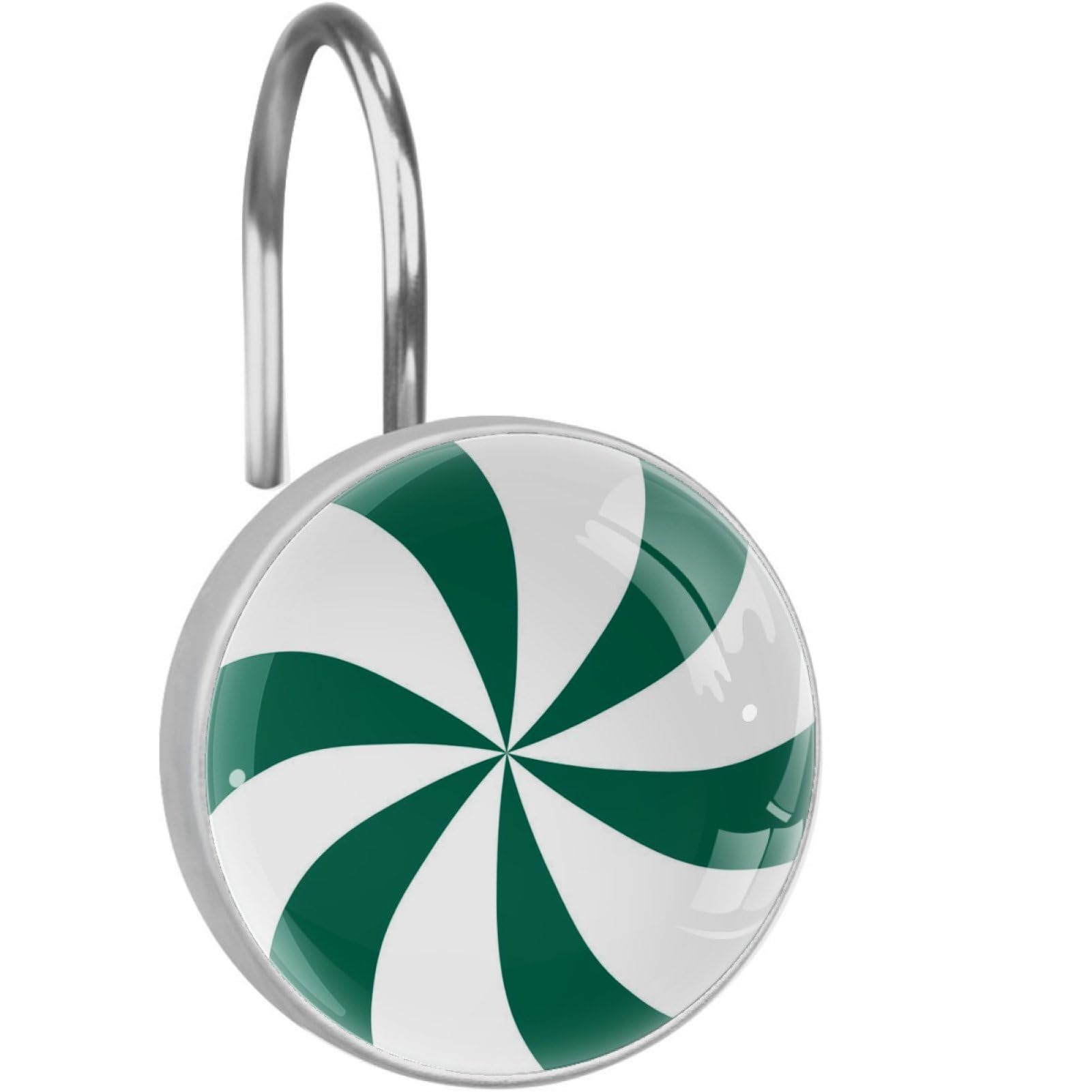St. Patrick's Day Cat Clover Shower Hooks - Rustproof -32