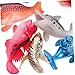 Imagen de VALICLUD 10piezas Modelos De Animales Marinos PVC Suave Figuras Miniatura De Vida Marina Realista para Decoración De Cumpleaños o Juguetes Educativos
