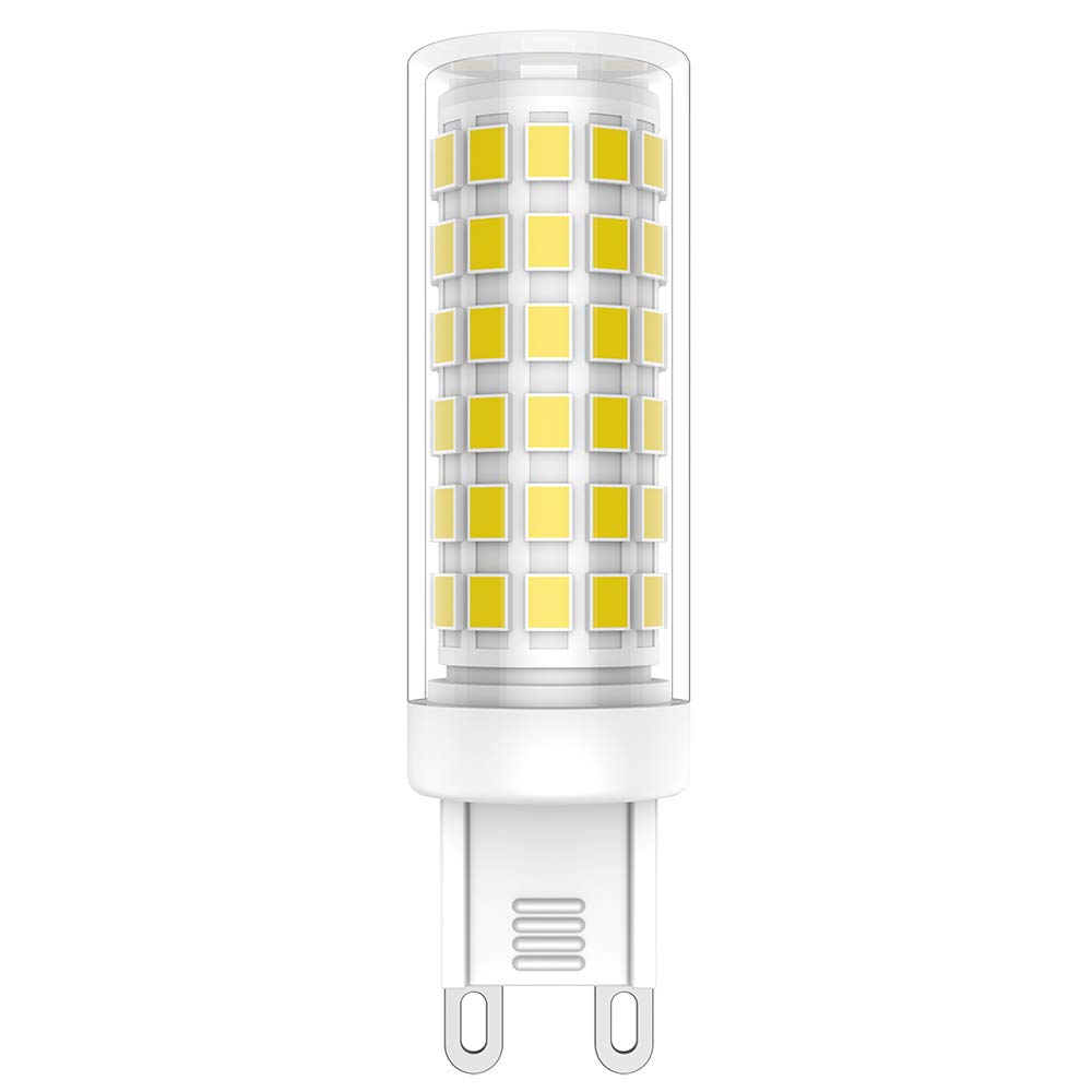 Lampadine a LED Confezione da 5 lampadine LED G9 Base 9W 700LM Bianco Freddo 6000K Sostituisci 70W Incandescente Angolo del Fascio di 360 Gradi Non dimmerabile