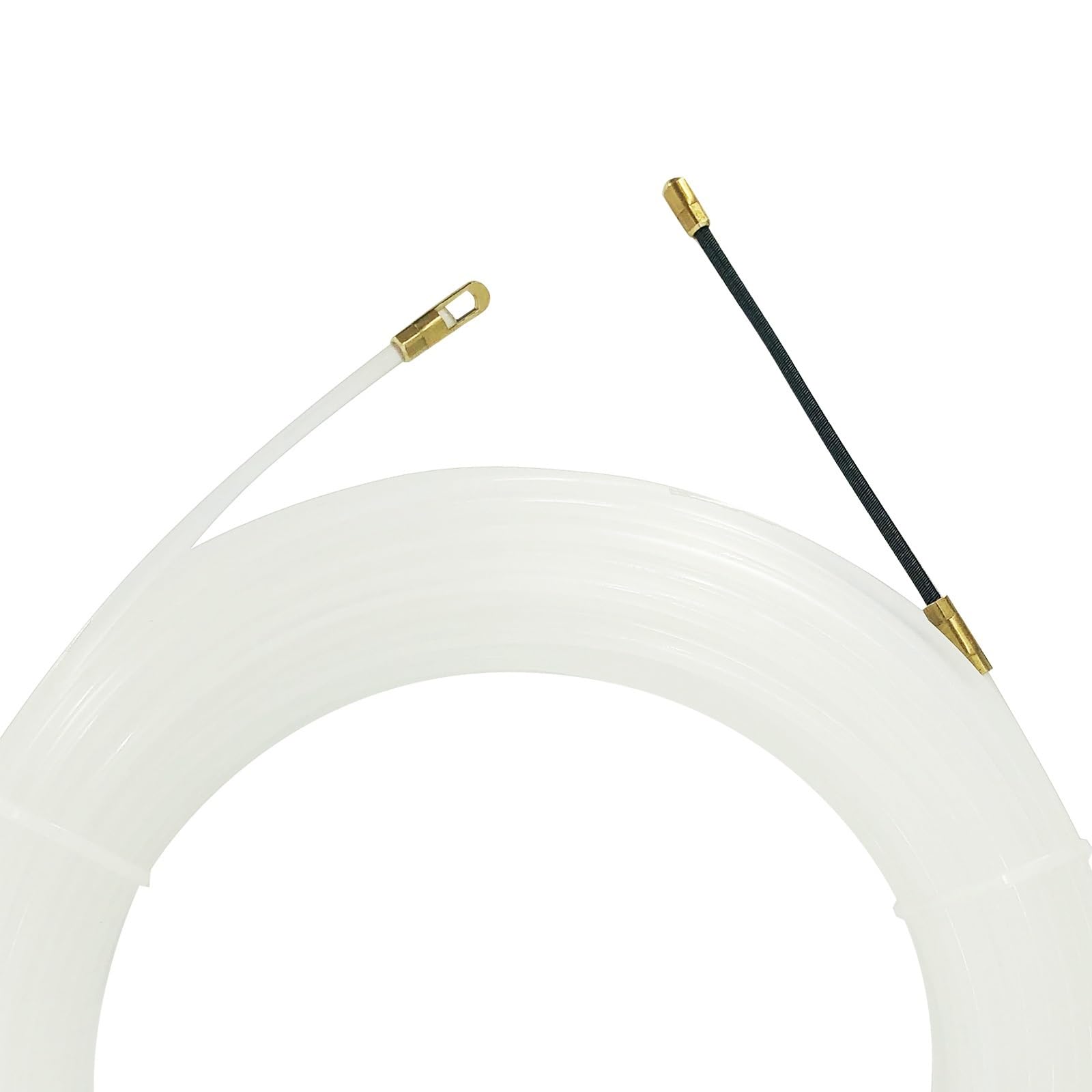 cable eléctrico, Extractor de nailon 10 a 30 metros, guía for cables, cinta pesca, extractor varillas eléctricas for electricistas(4mm x 20 Meter)