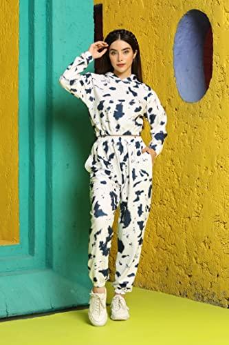 Image of GRECIILOOKS Co Ord Set for Women | Co Ord Set for Women Stylish |Printed Lycra Co Ord Set for Women | Travel Co Ord Set for Women | Full Sleeve