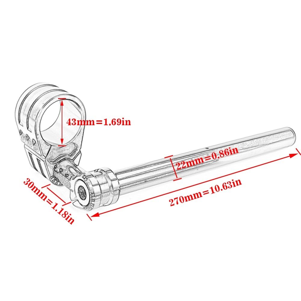 manubri moto alti manubri moto per naked Per R Nine TR NineT Pure 2014-2022
