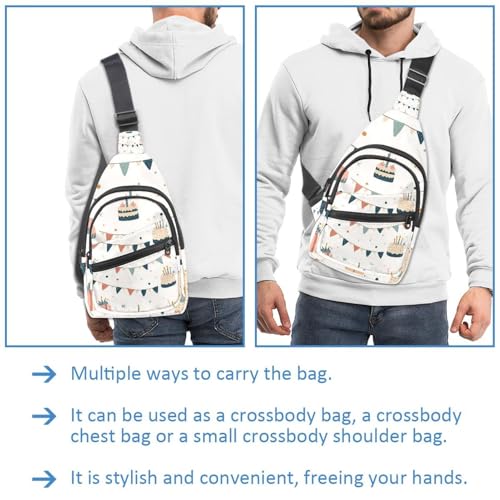 Men's Sling Backpack, Birthday cream cakes gift (14)3