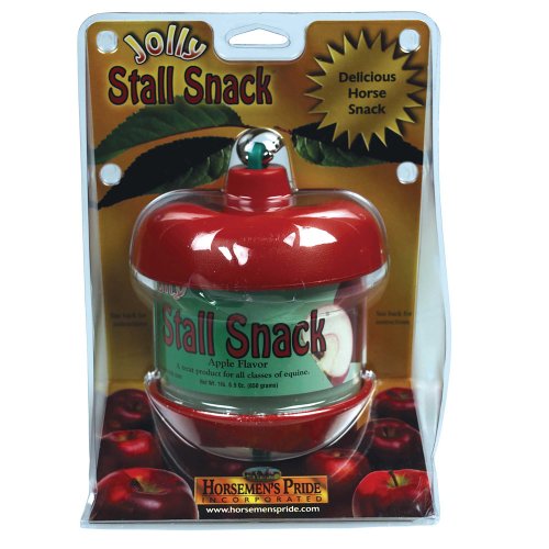 Horsemen's Pride Stall Snack Treat Holder & Refill for Horses; Mint Flavor