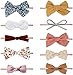 DRESHOW 10 Pcs Bébé Bandeaux Bébé Fille Bandeau Cheveux Bande de Cheveux Arc Bande de Cheveux Bandeaux Accessoires Bébé Fille Enfant Turban Bandeau