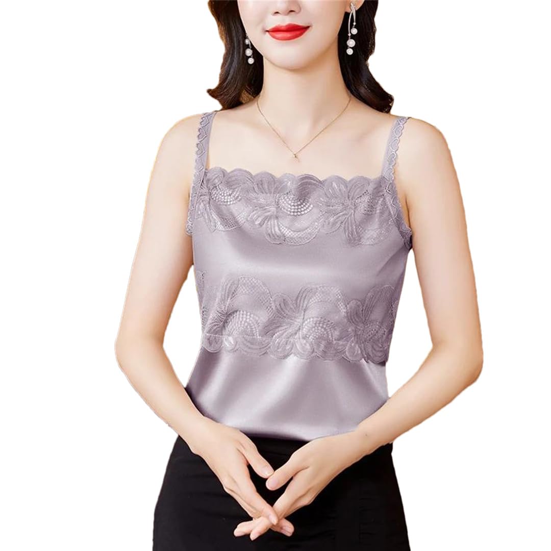 Canotte estive da donna in pizzo Patc Hwork