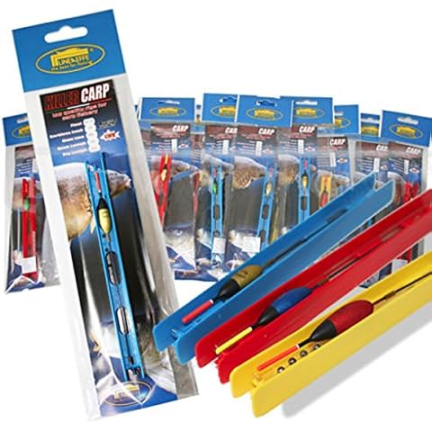 Lineaeffe 14 Assorted Barbless Pole Float Rigs Match/Carp Fishing Cover